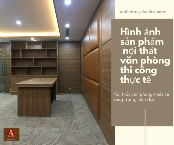 KHÔNG GIAN LÀM VIỆC VỚI NỘI THẤT VĂN PHÒNG CỰC CHẤT VÀ ẤN TƯỢNG